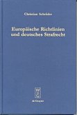 Buch Europische Richtlinien und deutsches Strafrecht